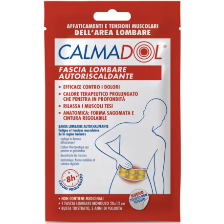 Calmadol Fascia Autoriscaldante Lombare 1 Pezzo