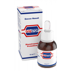 Grip Stop gocce nasali disostruenti protettive per respirazione nasale 15 ml