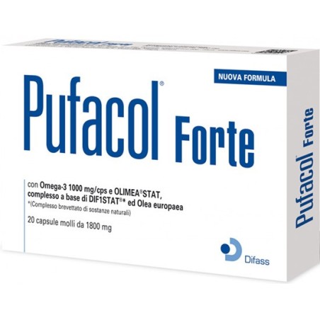 Pufacol Forte integratore per il benessere cardiaco 20 capsule molli Pufacol Forte integratore per il benessere cardiaco 20 capsule molli