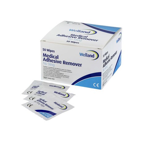 Teleflex Medical Salviette Remover rimuovi adesivo senza alcool 50 pezzi