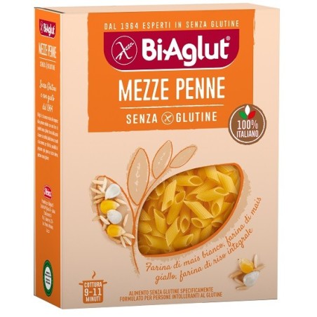 Biaglut Mezze Penne pasta corta senza glutine 400 g Biaglut Mezze Penne pasta corta senza glutine 400 g