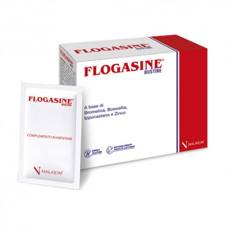 Flogasine Integratore Drenante per Edemi dei Tessuti Molli 20 bustine