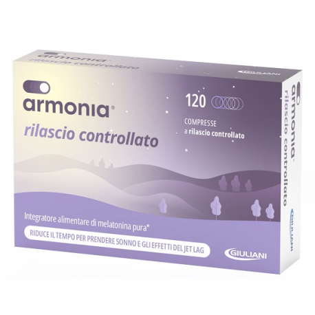 Armonia Retard 1 mg 120 Compresse - Integratore Contro l'Insonnia