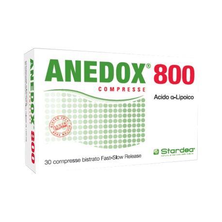 Stardea Anedox 800 integratore antiossidante con acido alfa lipoico 30 compresse