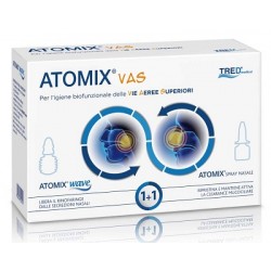 Tred Atomix Vas Kit per igiene biofunzionale delle vie aeree superiori Atomic Wave + spray nasale