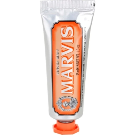 Marvis Ginger Mint dentifricio speziato alla menta e zenzero speziato 25 ml Marvis Ginger Mint dentifricio speziato alla menta e zenzero speziato 25 ml