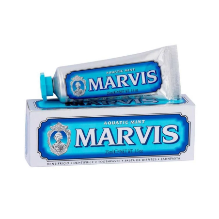 Marvis Aquatic Mint dentifricio rinfrescante antiplacca 25 ml Marvis Aquatic Mint dentifricio rinfrescante antiplacca 25 ml