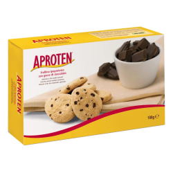 Aproten Biscotto con gocce di cioccolato a basso contenuto proteico 200 g