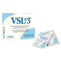 VSL3 10 Bustine - Integratore Alimentare di Fermenti Lattici Vivi