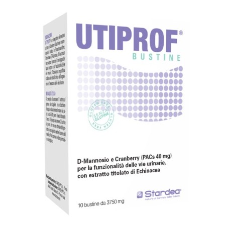 Stardea Utiprof integratore drenante per vie urinarie 10 bustine Stardea Utiprof integratore drenante per vie urinarie 10 bustine