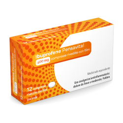 Towa Pharmaceutical Ibuprofene Pensavital 400 mg 12 compresse rivestite con film