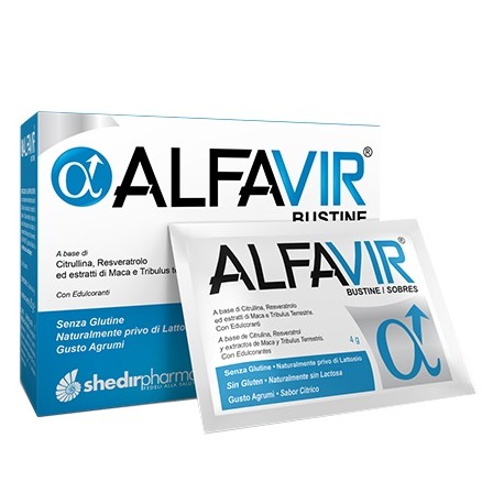 Shedir Pharma Alfavir 20 bustine - Integratore tonico adattogeno