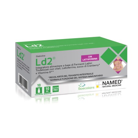 Named Disbioline Ld2 integratore per sistema immunitario del tratto intestinale 10 flaconcini Named Disbioline Ld2 integratore per sistema immunitario del tratto intestinale 10 flaconcini