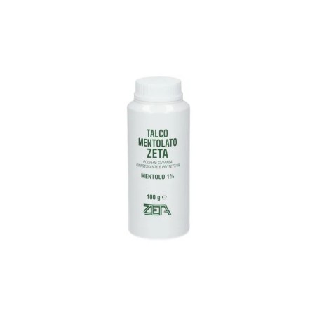 Zeta Farmaceutici Talco Mentolato rinfrescante per irritazioni da sfregamento 100 g Zeta Farmaceutici Talco Mentolato rinfrescante per irritazioni da sfregamento 100 g