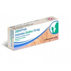 Zentiva Cetirizina 10 mg 7 compresse rivestite con film