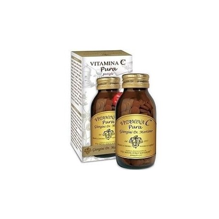 Dottor Giorgini Vitamina C pura integratore in compresse 180 pastiglie Dottor Giorgini Vitamina C pura integratore in compresse 180 pastiglie
