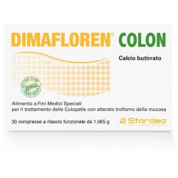 Stardea Dimafloren Colon integratore per trattamento dietetico delle colopatie 30 compresse