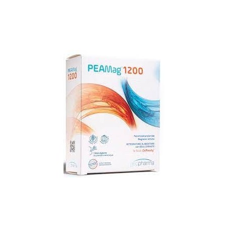 Geofarma Peamag Tens 1200 integratore di Palmitoiletanolamide e Magnesio 14 stick Geofarma Peamag Tens 1200 integratore di Palmitoiletanolamide e Magnesio 14 stick