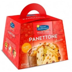 Piaceri Mediterranei Panettone senza glutine classico per celiaci e intolleranti 650 g