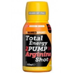 Namedsport Total Energy 2pump Arg Shot mango peach bevanda per sportivi 60 ml