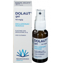 Dolaut Gel Spray 4% Flacone 25 g