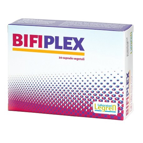 Bifiplex integratore probiotico vegano per benessere del microbiota 20 capsule