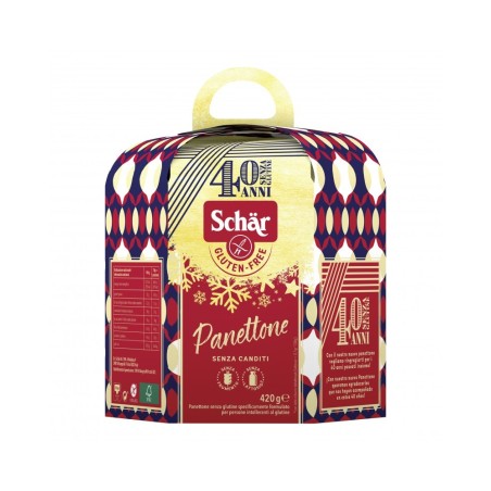 Schar Panettone senza gluitine per celiaci soffice gustoso 420 g Schar Panettone senza gluitine per celiaci soffice gustoso 420 g