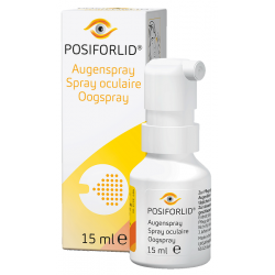 Posiforlid Spray oculare per cura delle palpebre irritate e per l'igiene quotidiana dei margini palpebrali 15 ml