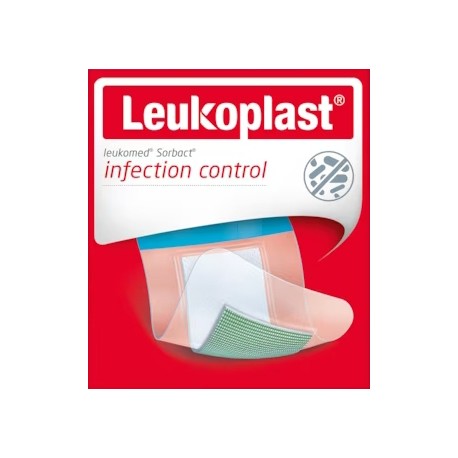 Leukomed Sorbact medicazione per ferite chirurgiche o traumatiche 8 x 10 cm