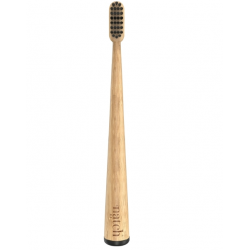 Natch Spazzolino da denti in bamboo biodegradabile nero