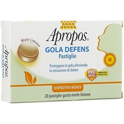 Apropos Vox Defens Pro Miele Limone 20 pastiglie per mal di gola e raucedine
