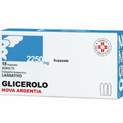 Glicerolo Eg Ad 18supp 2250mg