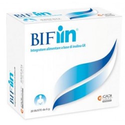 Bifin integratore a base di inulina contro la stitichezza 20 bustine 6 g