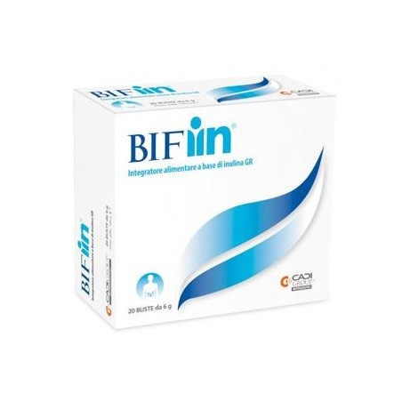 Bifin integratore a base di inulina contro la stitichezza 20 bustine 6 g Bifin integratore a base di inulina contro la stitichezza 20 bustine 6 g