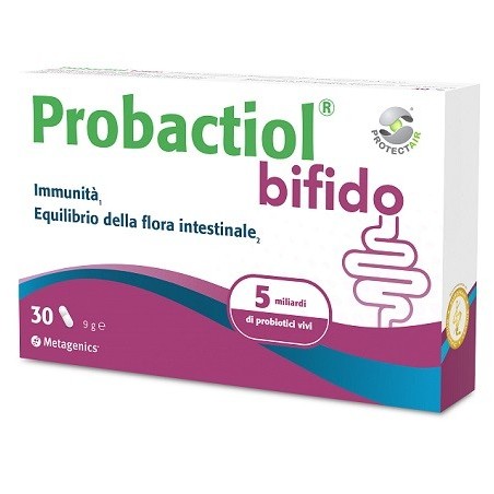 Probactiol Bifido integratore per la flora batterica intestinale 30 capsule Probactiol Bifido integratore per la flora batterica intestinale 30 capsule