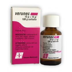Verunec Fl 15g+15g/100g Collod