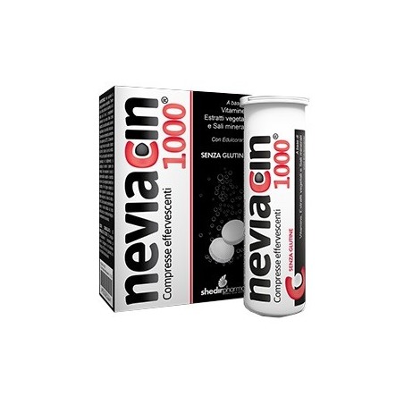 Shedir Pharma Unipersonale Neviacin 1000 20 Compresse Effervescenti Shedir Pharma Unipersonale Neviacin 1000 20 Compresse Effervescenti