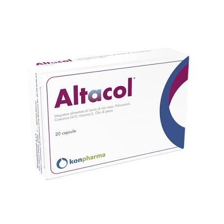 Konpharma Altacol integratore contro il colesterolo 20 capsule