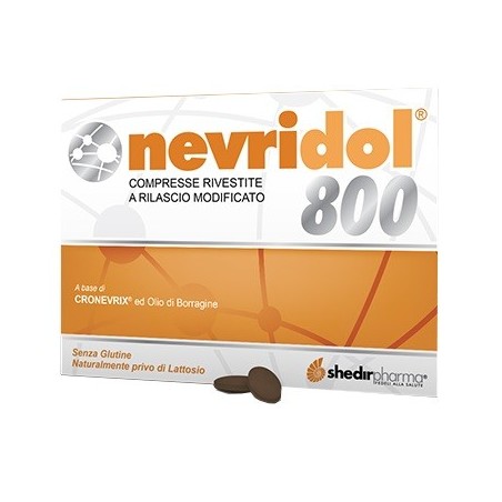 Shedir Pharma Unipersonale Nevridol 800 20 Compresse Shedir Pharma Unipersonale Nevridol 800 20 Compresse