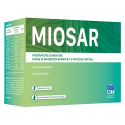 Miosar integratore a base di aminoacidi ramificati e proteine vegetali 24 bustine