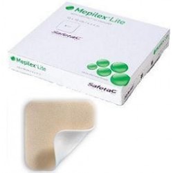 Mepilex Lite Medicazione in Schiuma di Poliuretano 10x10cm 5 pezzi