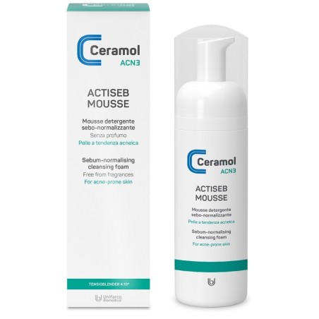 Ceramol Acne Actiseb Mousse detergente pelle acneica Ceramol Acne Actiseb Mousse detergente pelle acneica