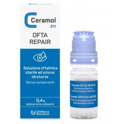 Ceramol Ofta Repair 10 ml - Soluzione idratante per occhi irritati