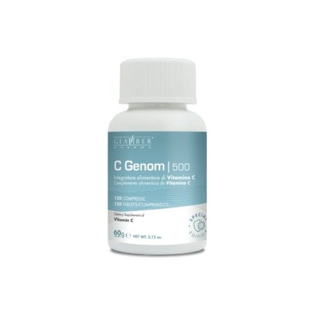 C-Genom 500 120 compresse - Integratore di vitamina C C-Genom 500 120 compresse - Integratore di vitamina C