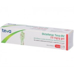 Teva Diclofenac 20 mg/g gel 60 g