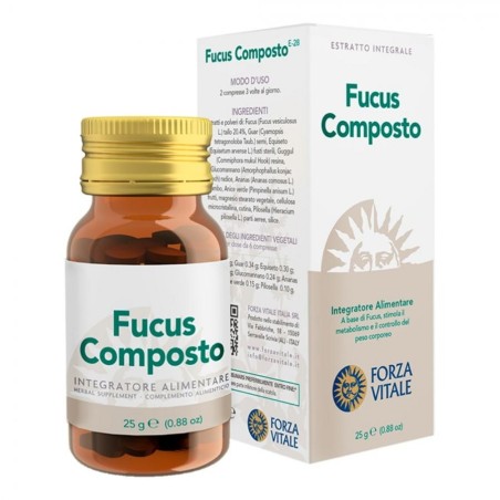 Forza Vitale Ecosol Fucus Composto 60 compresse Forza Vitale Ecosol Fucus Composto 60 compresse
