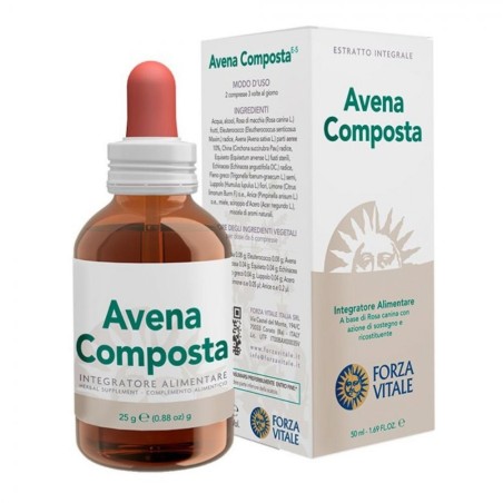 Forza Vitale Ecosol Avena composta gocce 50 ml Forza Vitale Ecosol Avena composta gocce 50 ml
