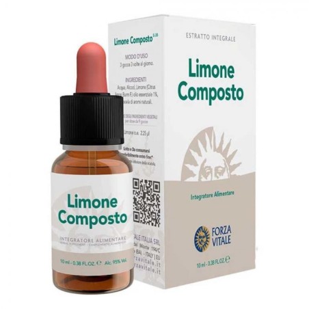 Forza Vitale Ecosol Limone composto gocce 10 ml Forza Vitale Ecosol Limone composto gocce 10 ml