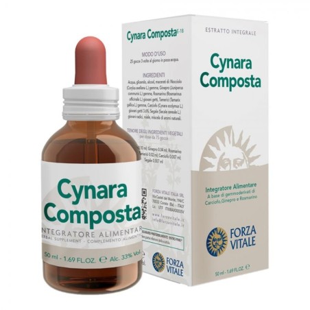 Forza Vitale Ecosol Cynara composta gocce 50 ml Forza Vitale Ecosol Cynara composta gocce 50 ml
