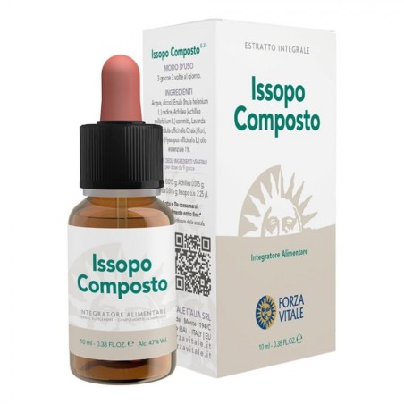 Forza Vitale Ecosol Issopo composto gocce 10 ml Forza Vitale Ecosol Issopo composto gocce 10 ml